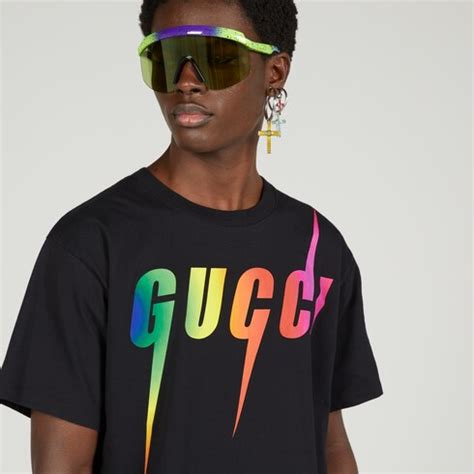 gucci blade print t shirt.